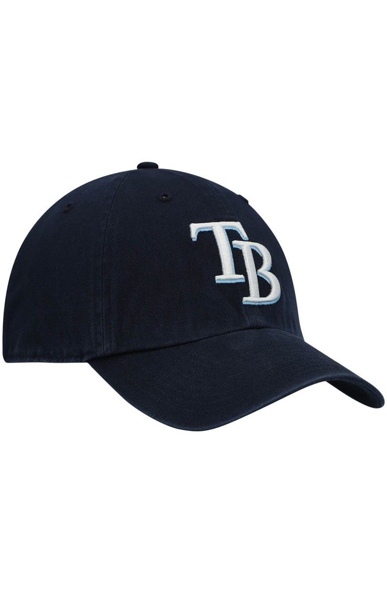 '47 Men's '47 Navy Tampa Bay Rays Clean Up Adjustable Hat, Alternate, color, Navy