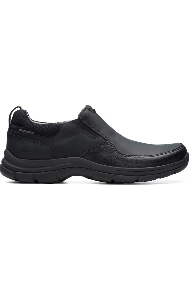 Clarks<sup>®</sup> Walpath Step Slip-On, Alternate, color, Black Leather