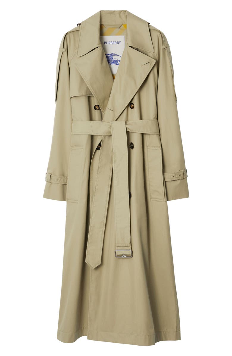 Burberry Castleford Water Resistant Gabardine Trench Coat, Main, color,