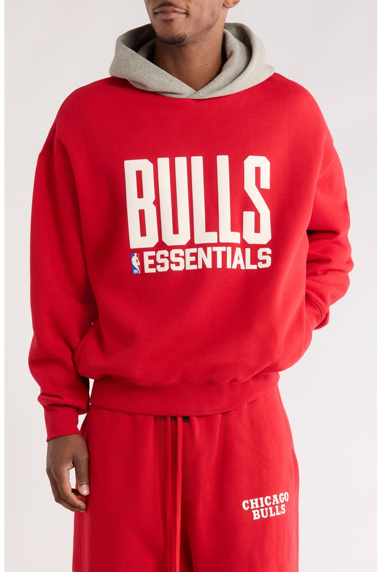x NBA Bulls Sports Fit Hoodie (Men) | Nordstrom