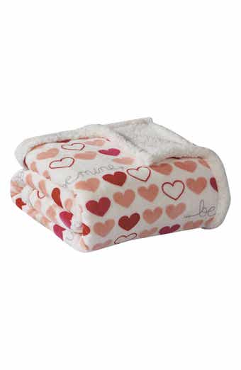 Luxury Home Isabella Reversible Faux Shearling Throw Blanket