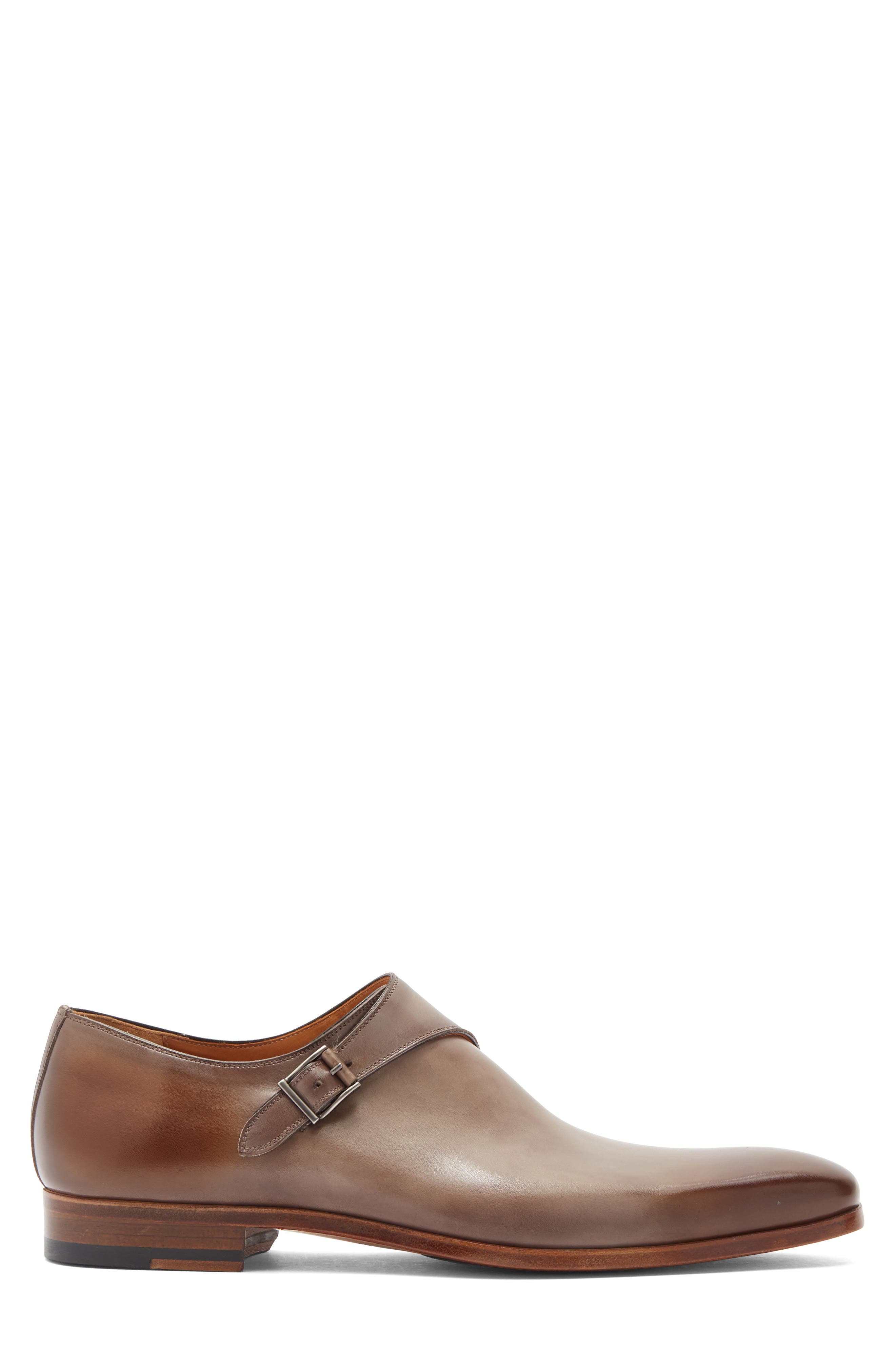 Monk Strap Shoe, Alternate, color, BONE