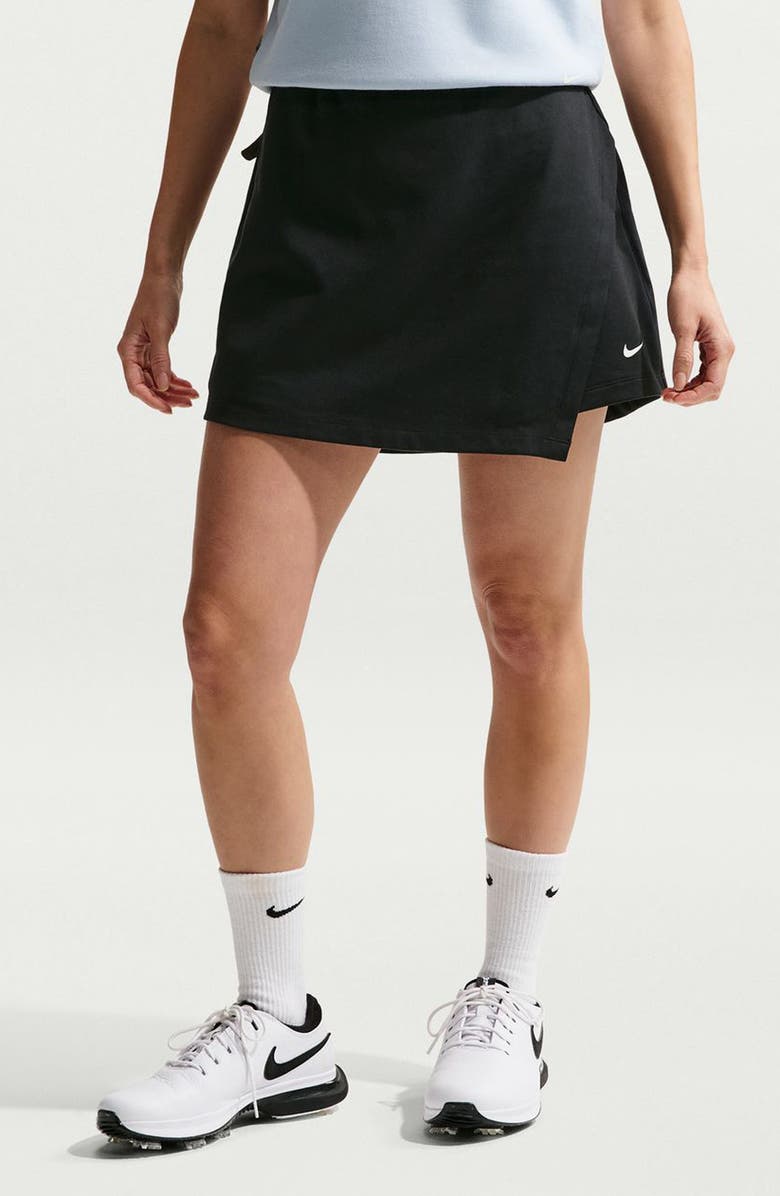 Nike Dri-FIT Golf Skirt, Main, color, 010 Black/Sail