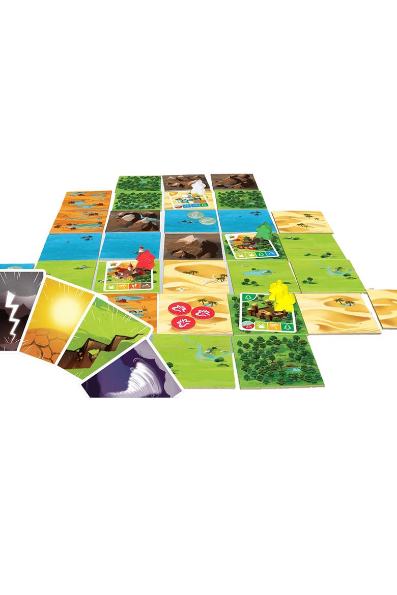 Gaia Fast Paced Tile Game, Alternate, color, Multicolored