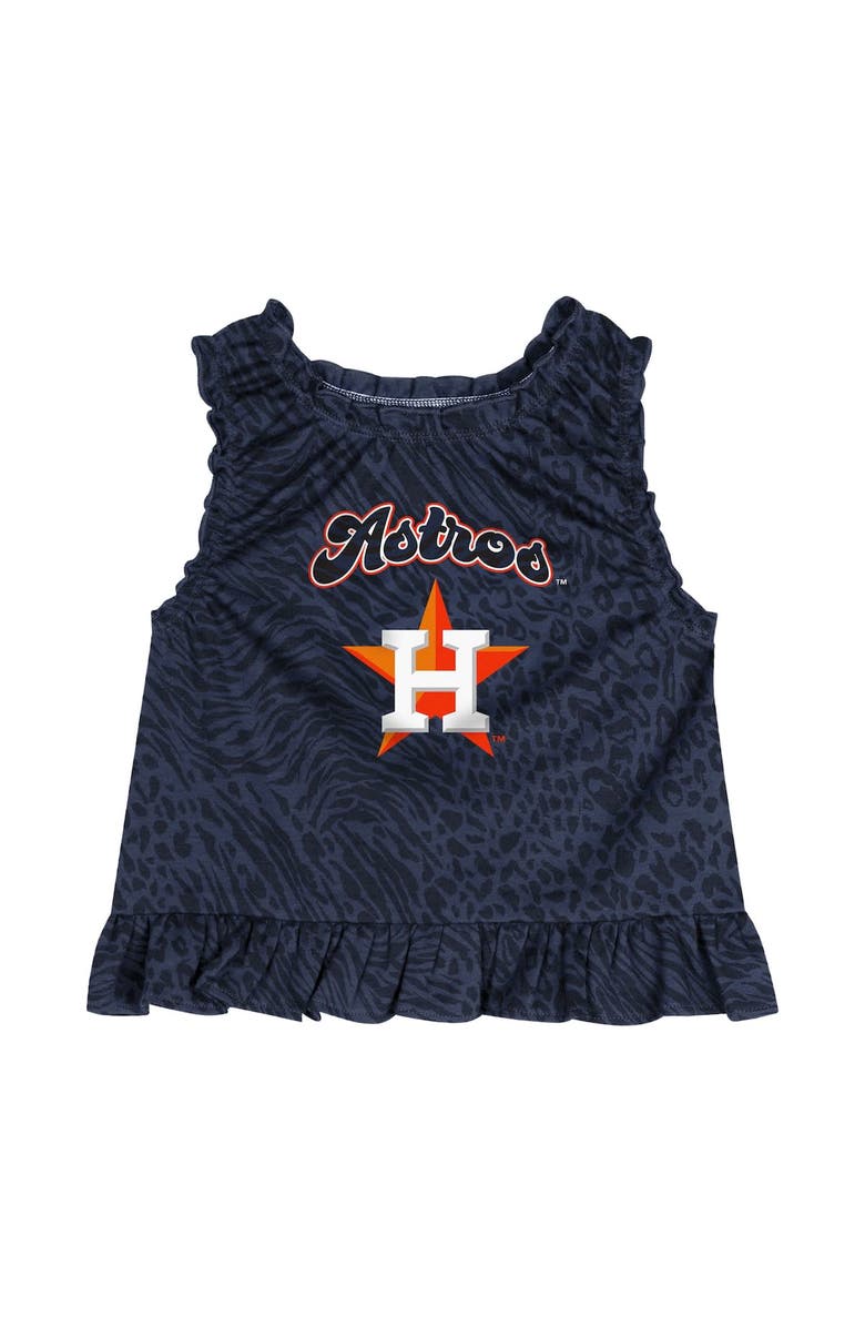 Outerstuff Infant  Navy Houston Astros Playground Dress & Bloomers Set, Alternate, color, Navy