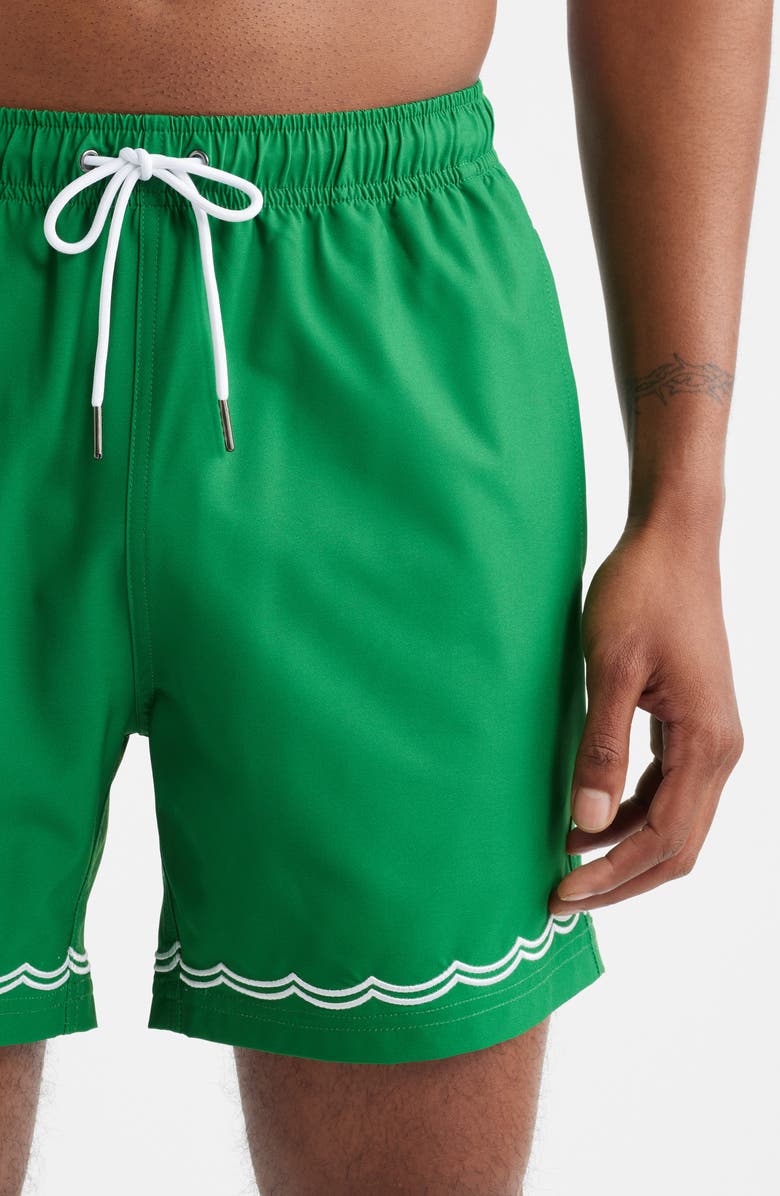 MAVRANS Ciao Waterproof Swim Trunks, Alternate, color, Green