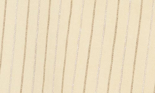 L Agence L'agence Clementine Blazer Jacket In Bone/ivory Stripe