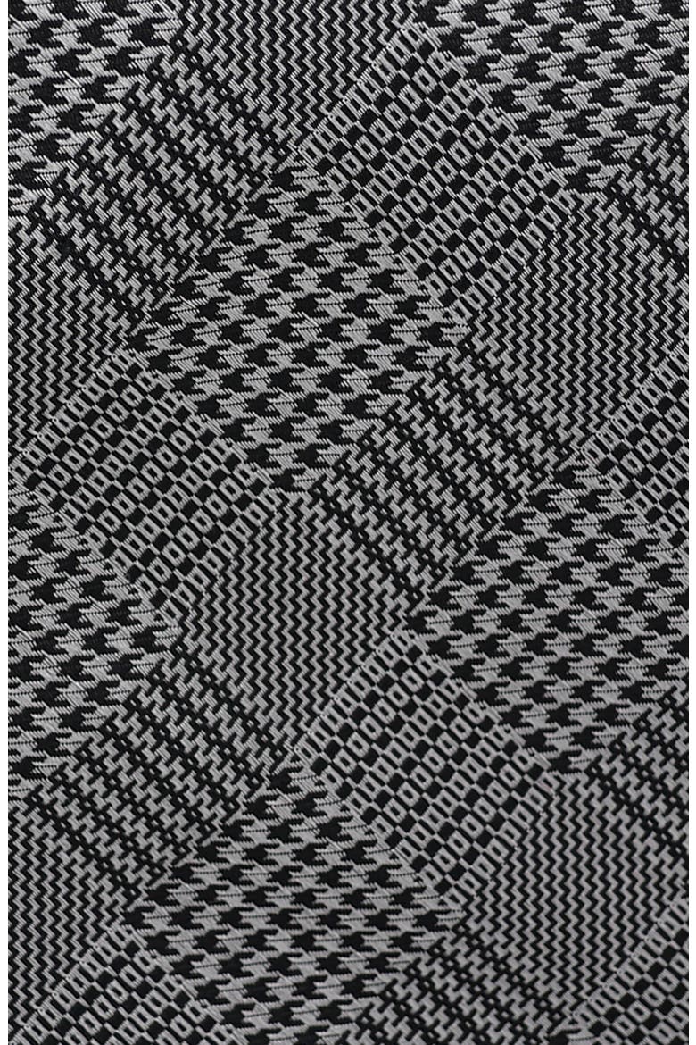 Plaid Print Tie, Alternate, color, BLACK/ CHARCOAL