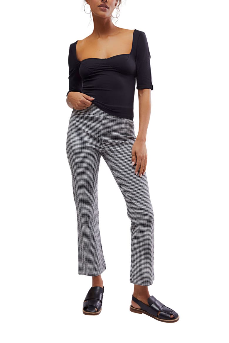 In My Feelings Slim Crop Pants, Alternate, color, WHITE COMBO
