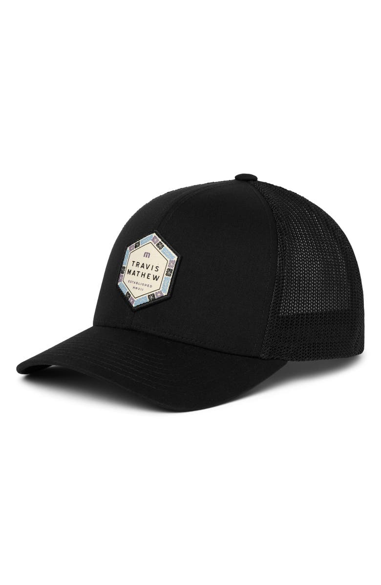 TravisMathew Cabana Patch Snapback Baseball Cap, Main, color, 