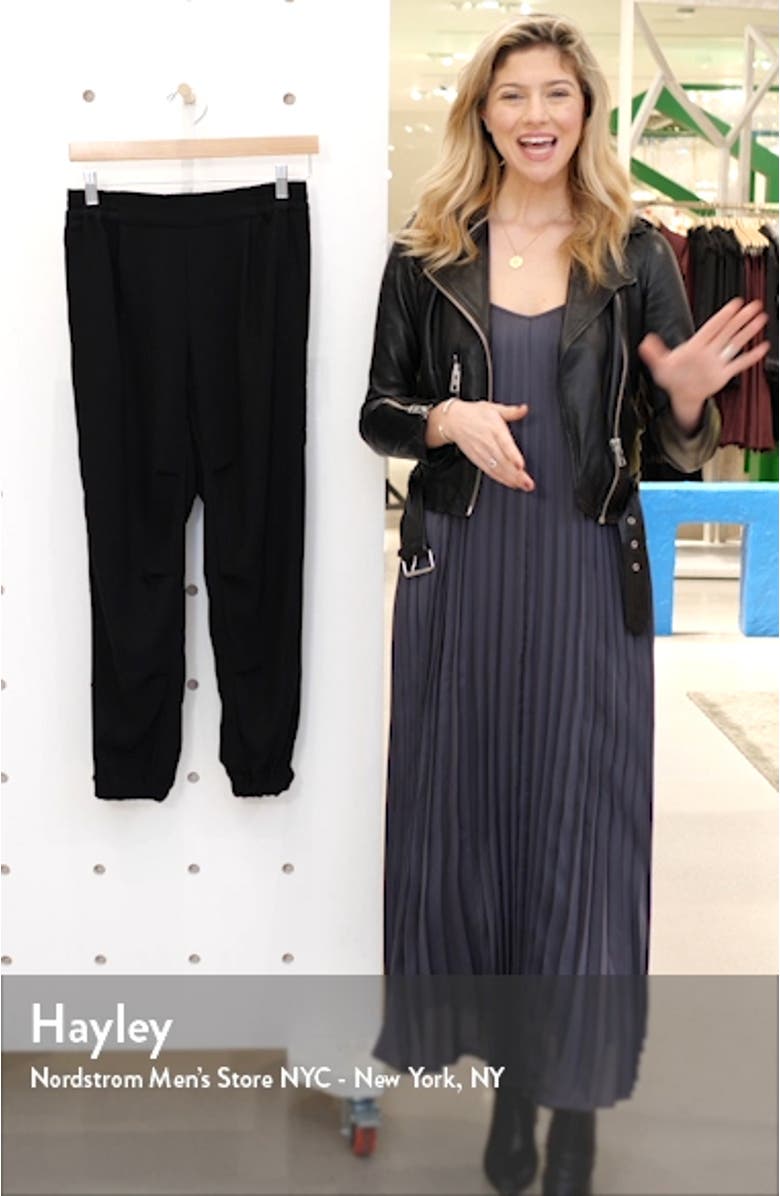 Hedia Woven Crop Joggers, sales video thumbnail