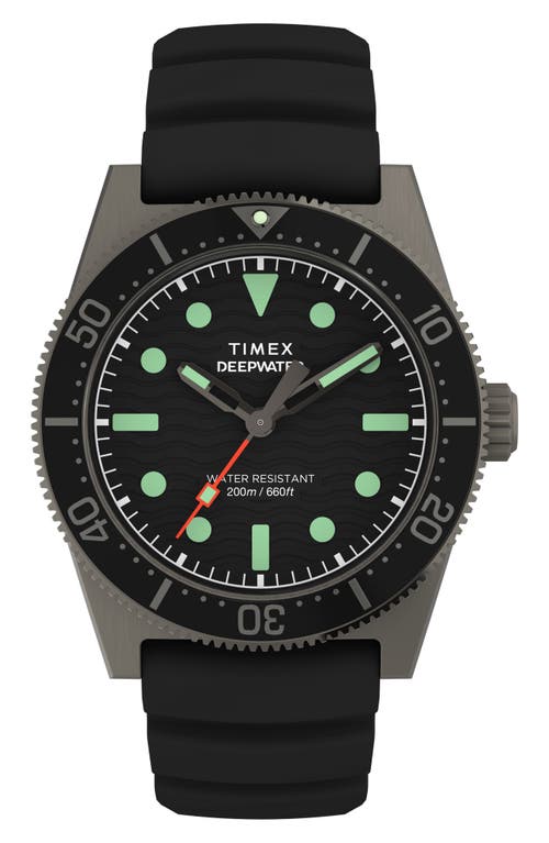 Timex ® Deepwater Reef Synthetic Strap Watch, 41mm