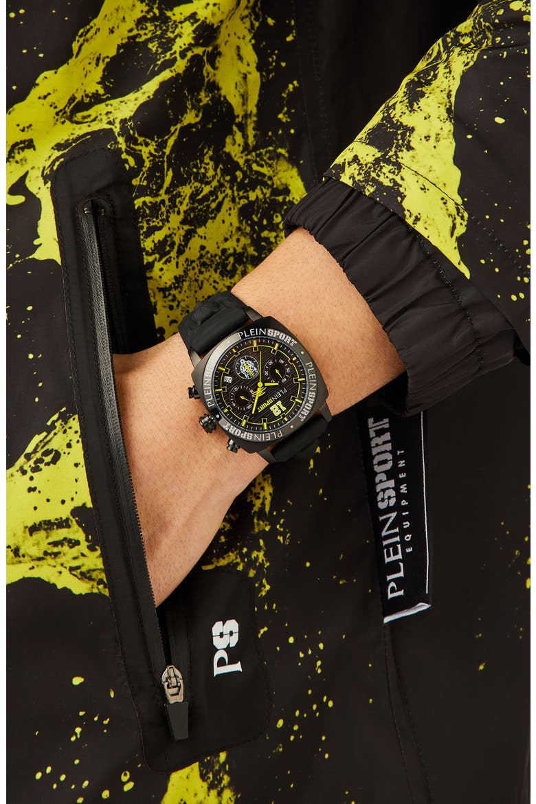 Wildcat Sport Bracelet Watch, 40mm, Alternate, color, BLACK