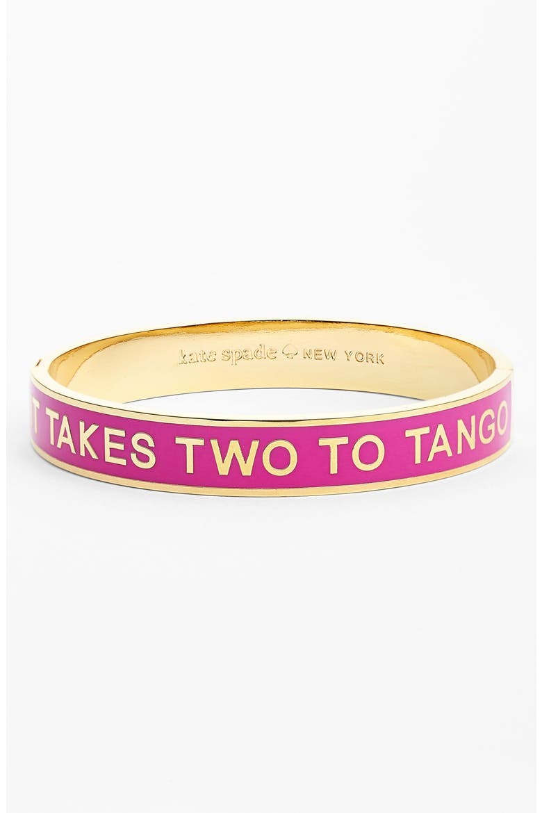 'idiom - it takes two' bangle, Main, color, TANGO- VIVID SNAPDRAGON/ GOLD