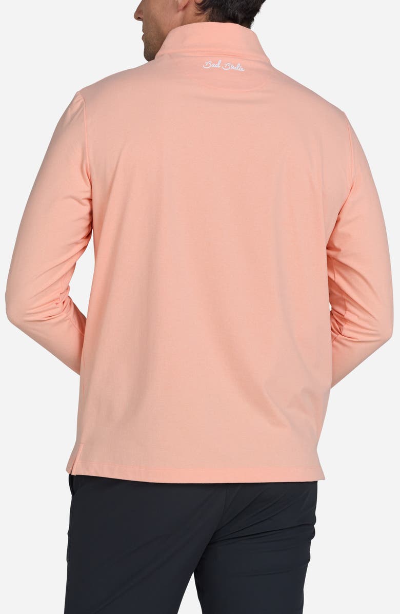 Bad Birdie Velocity Quarter-Zip Pullover, Alternate, color, Light Clay