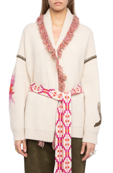 Alpa Wool Blend Sunset Cardigan