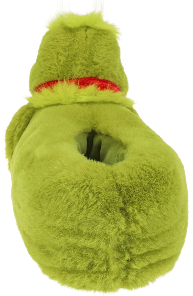 SG Footwear Kids' Grinch Full Body Slipper, Alternate, color, Green