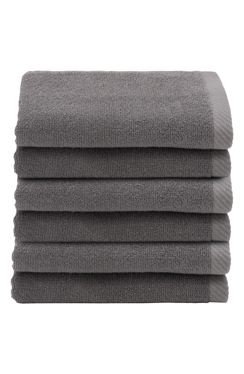 Linum Home Textiles 6-Pack Ediree Cotton Fingertip Towel Set, Alternate, color,