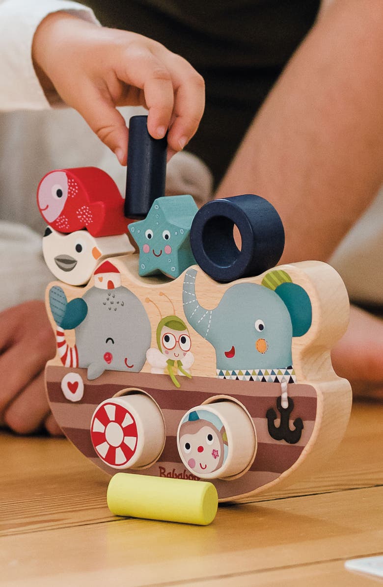 Bababoo and friends<sup>®</sup> Friends on Board Balancing Game, Alternate, color, Multi / Blue