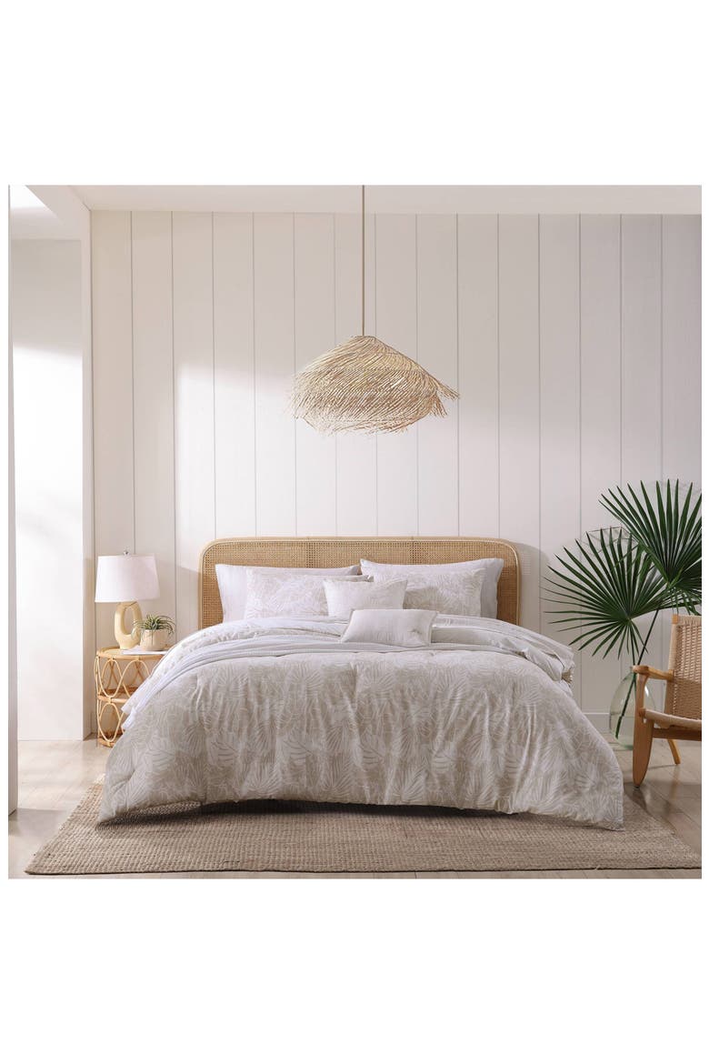 Costa Blanca Comforter & Sham Set, Main, color, BEIGE