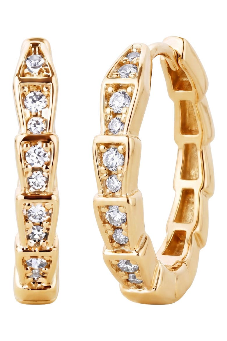 Parvati Huggies, Alternate, color, Gold