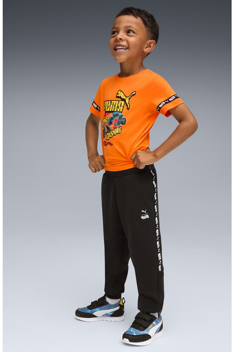 x Hot Wheels Kids' Sweatpants, Alternate, color, PUMA BLACK