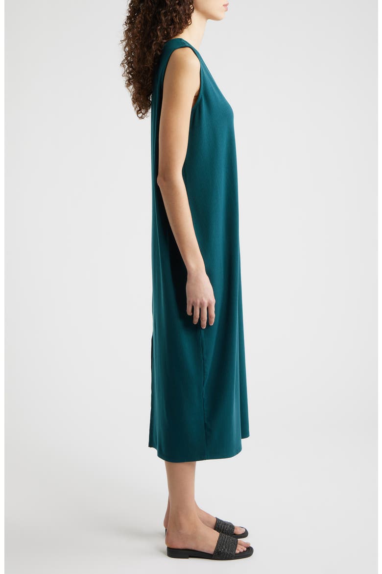 Sleeveless Shift Dress, Alternate, color, KELP