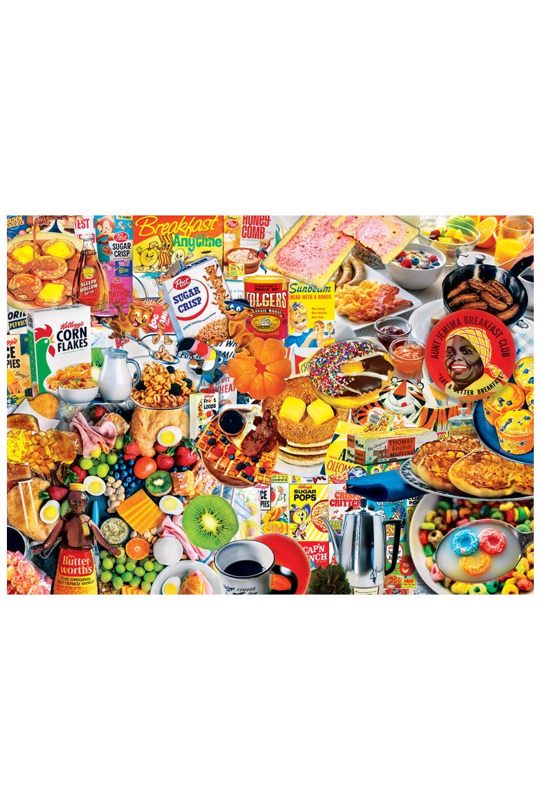 Breakfast Eats 1000 Piece Jigsaw Puzzle, Alternate, color, Multicolor