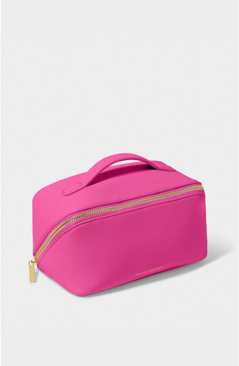 Katie Loxton Medium Make Up / Wash Bag, Alternate, color, Magenta