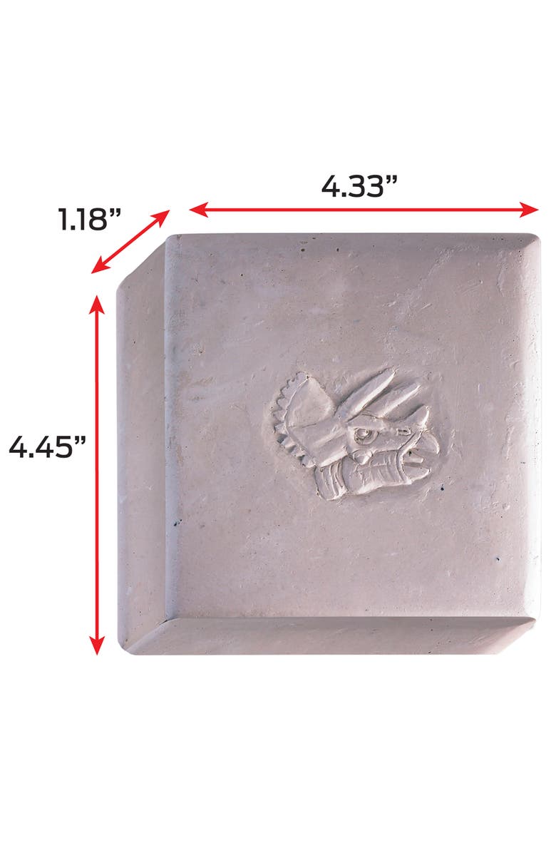 WowWorld Dino Dig Triceratops Skeleton Excavation Kit, Alternate, color, Multicolored