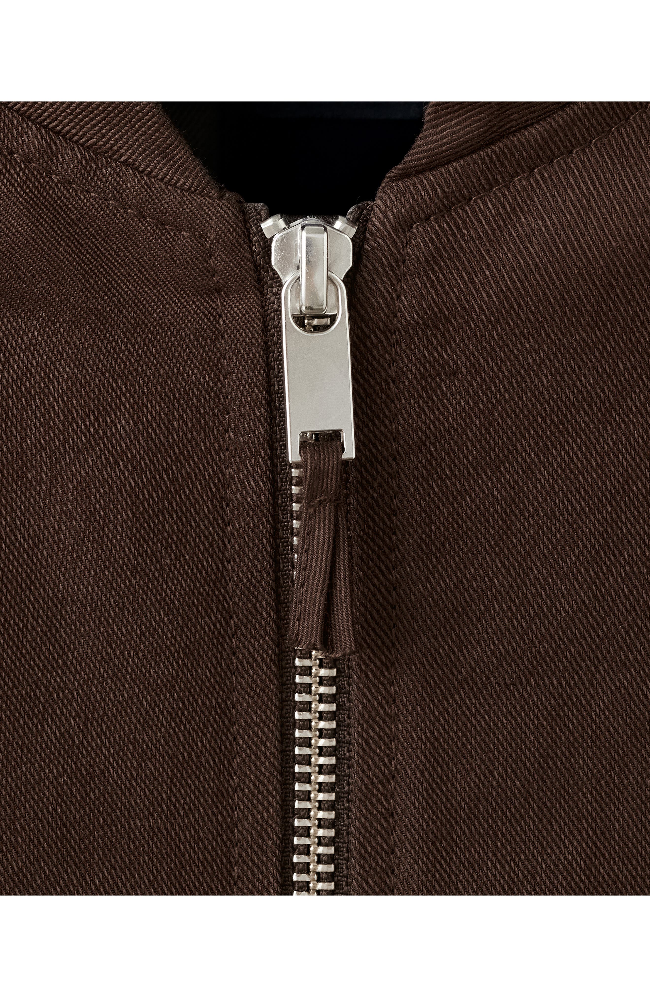 Женские MANGO Linen & Cotton Bomber Jacket — фото 5