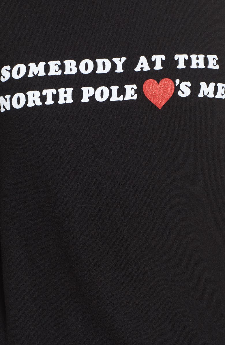 Wildfox North Pole Sweatshirt, Alternate, color, 