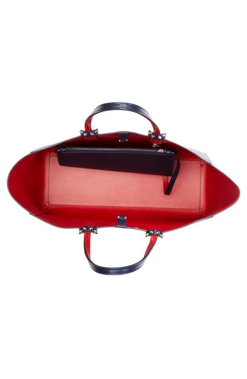 Christian Louboutin Small Cabata Soft Leather Tote In Multi