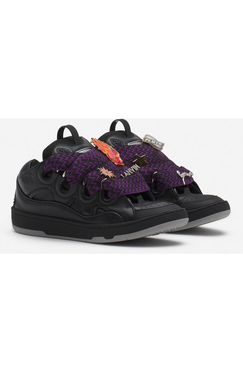 Lanvin x FUTURE CURB 3.0 LEATHER SNEAKERS FOR WOMEN, Alternate, color,