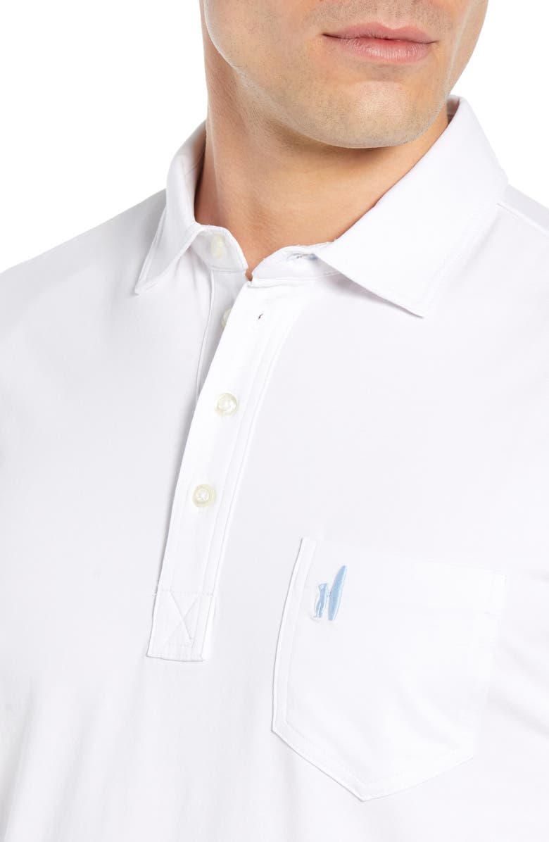 johnnie-O The Original Regular Fit Polo, Alternate, color, White
