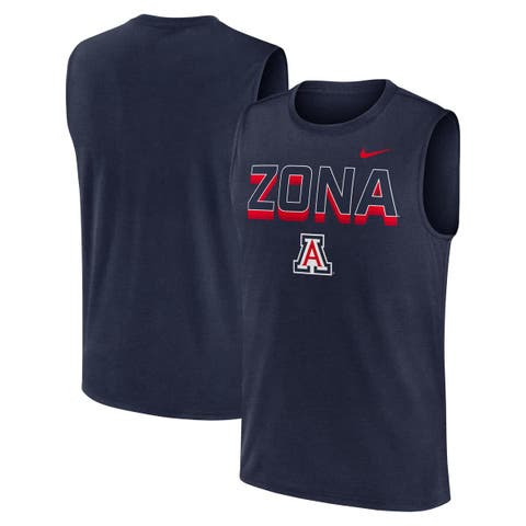 Men's Nike Navy Arizona Wildcats Primetime Tricode Legend Performance Tank Top