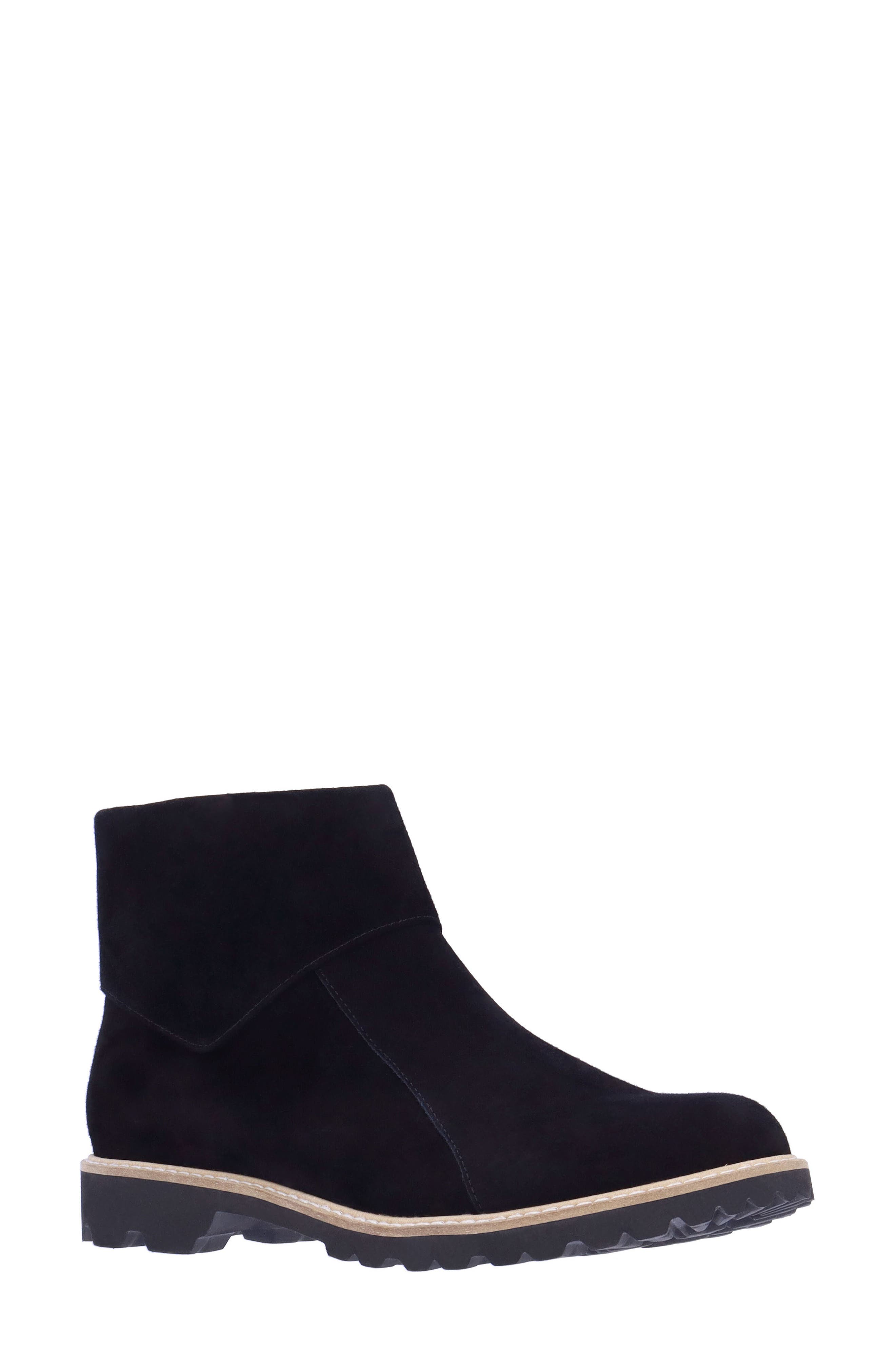 L'Amour des Pieds Romila Bootie, Main, color, Black