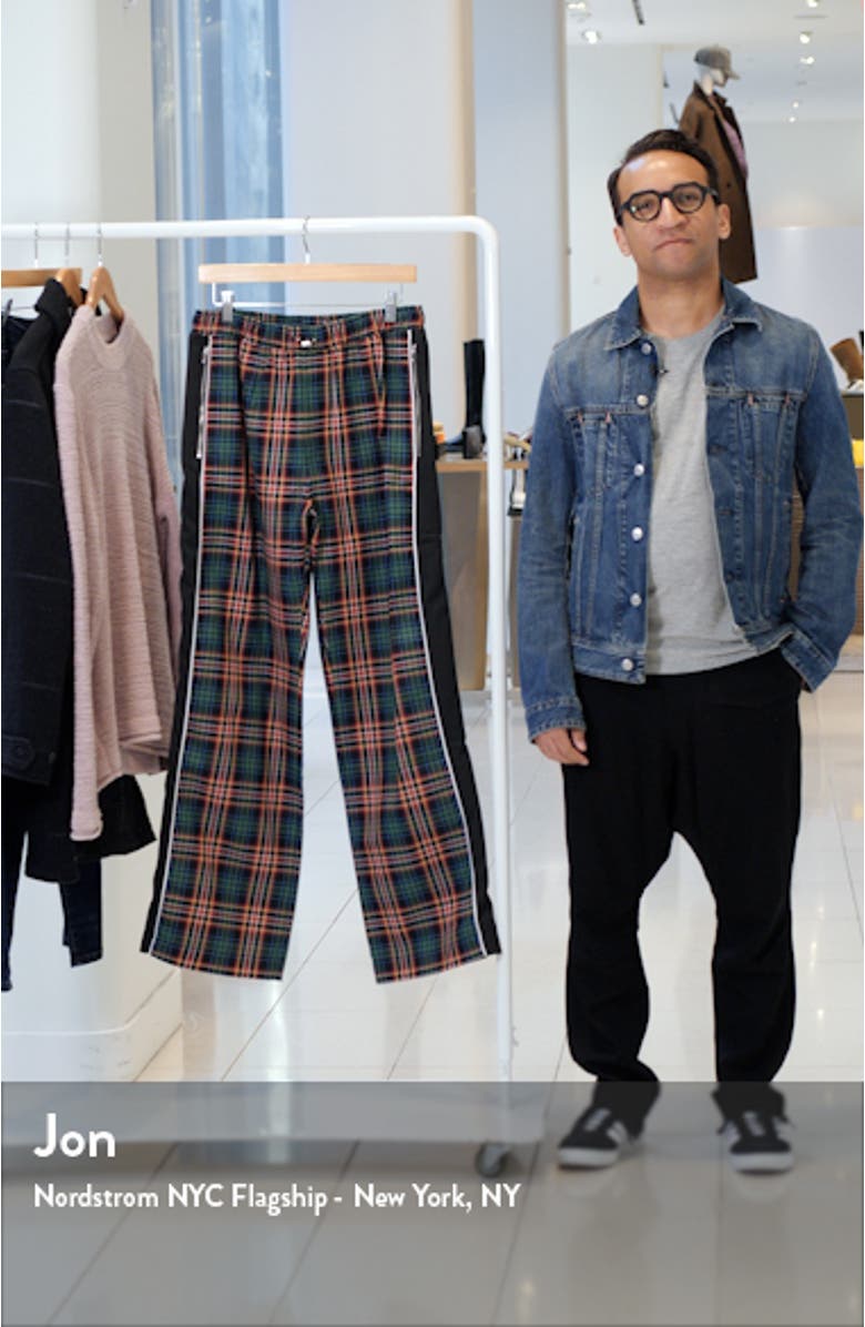 Dapo Tartan Track Pants, sales video thumbnail