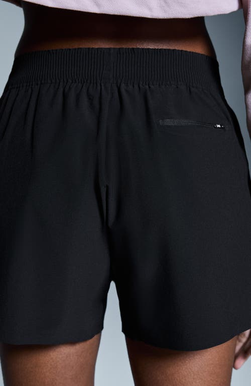 On Training Shorts In Black