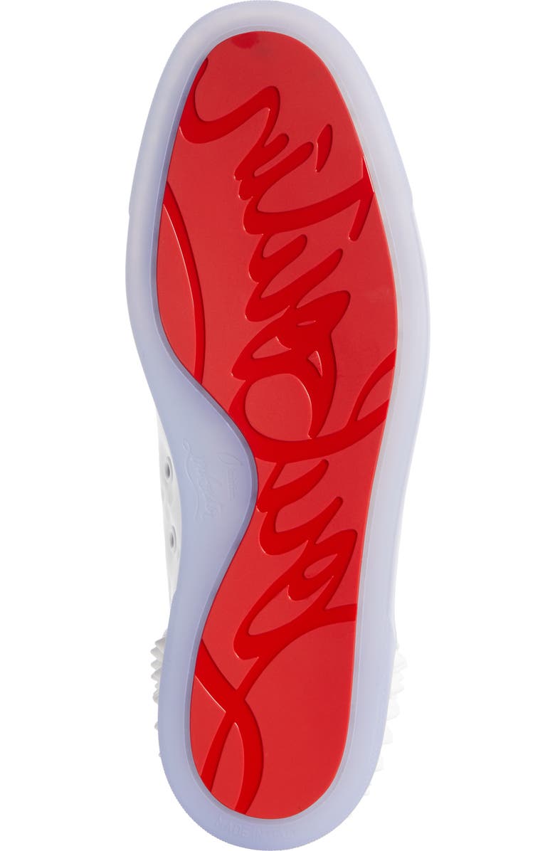 Christian Louboutin Lou Spikes 2 Sneaker, Alternate, color,