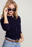 The Shirt by Rochelle Behrens The Cashmere Crew Sweater
