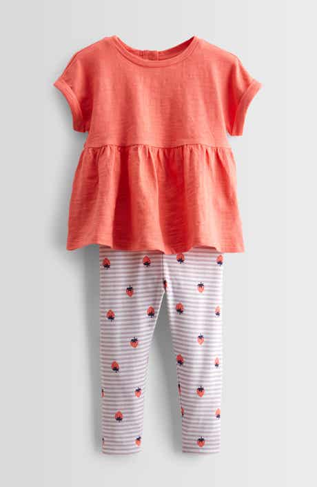 Tucker + Tate Peplum T-Shirt & Leggings Set