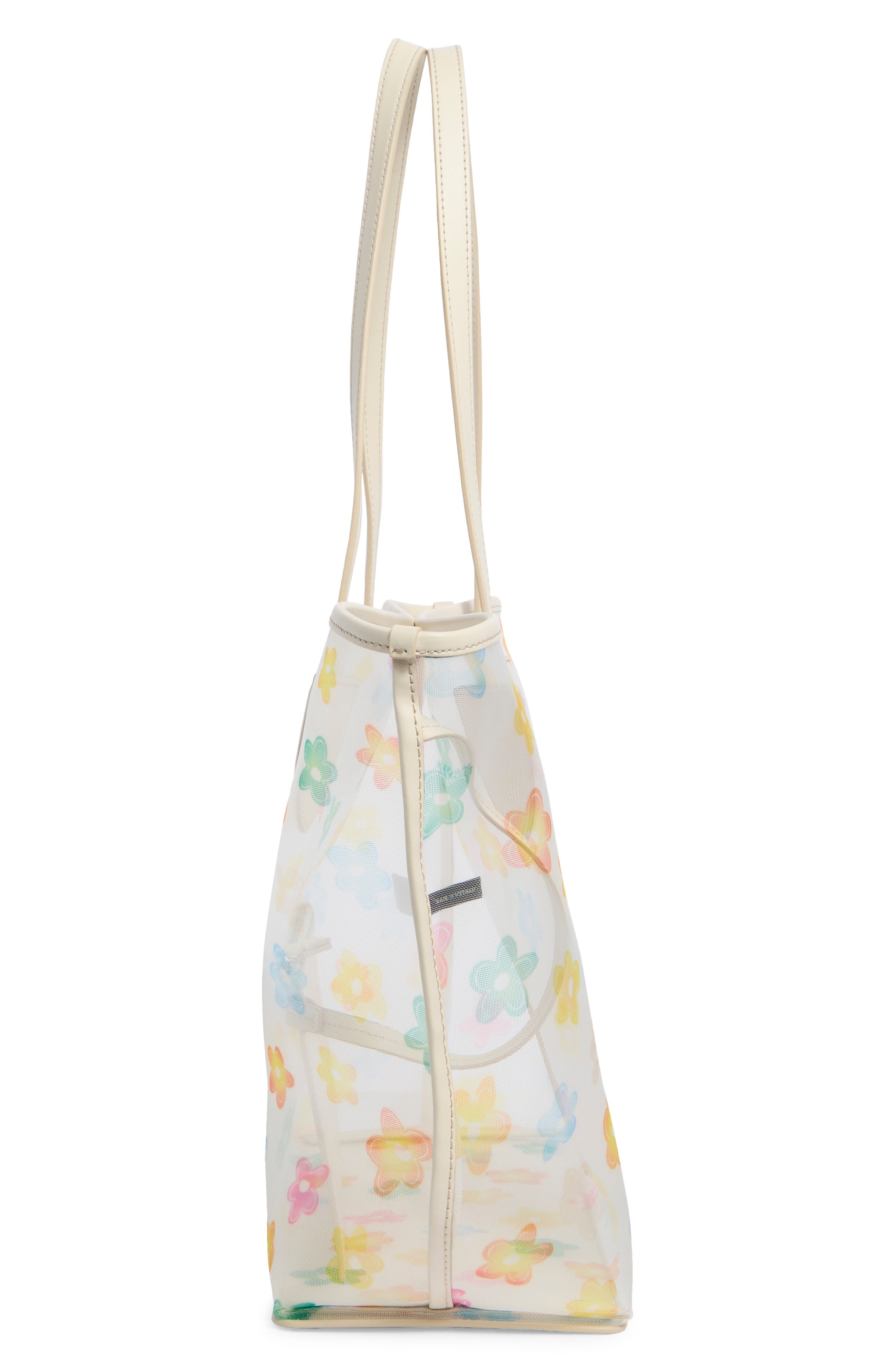 Marc Jacobs Print Tote with Pouch, Alternate, color, White Multi