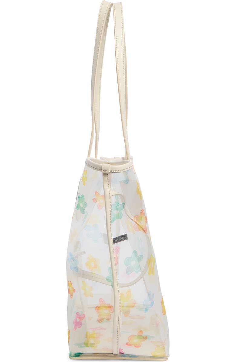Marc Jacobs Print Tote with Pouch, Alternate, color, White Multi
