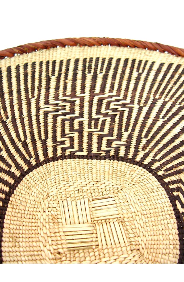 Mbare Tonga Wall Decor Basket, Alternate, color, Brown