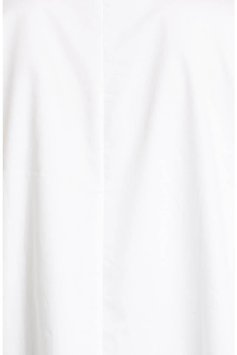 Ruffle Sleeve Cotton Blouse, Alternate, color, WHITE