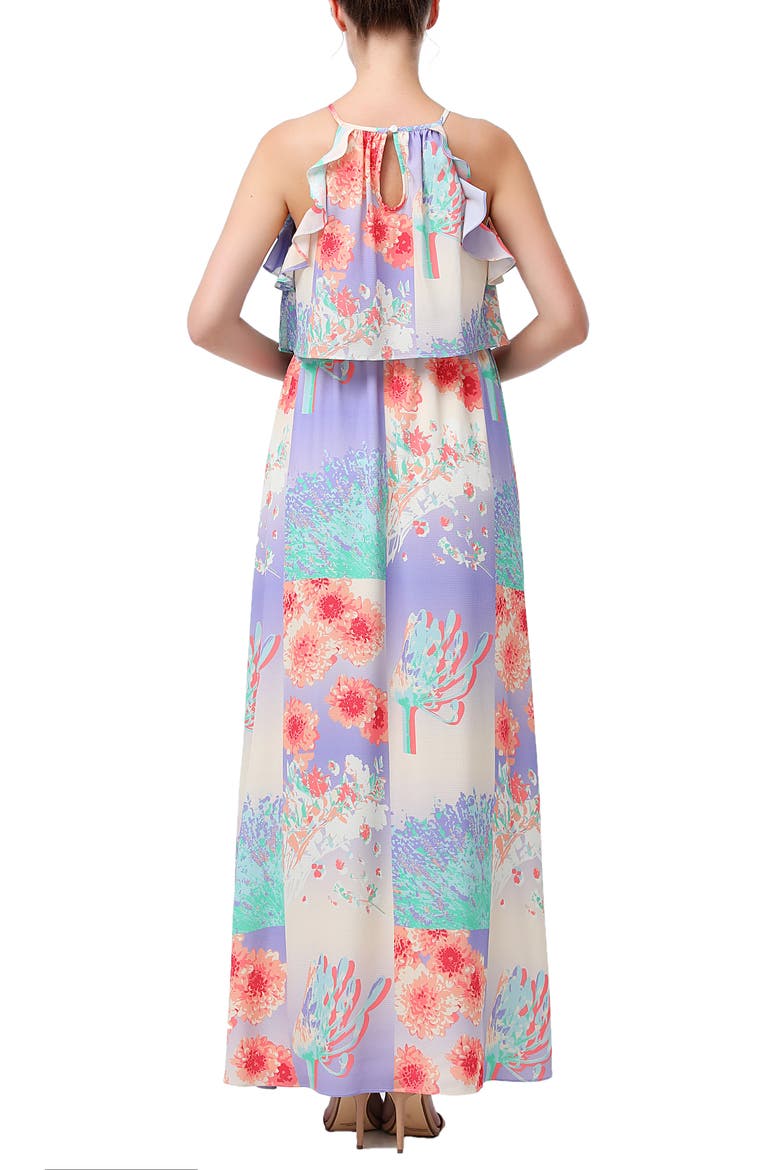 Pixie Floral Maternity/Nursing Maxi Dress, Alternate, color, MULTICOLORED