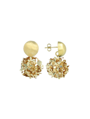 LOTT.gioielli CE SQ Sequin Flower Globe M - Gold #70-B