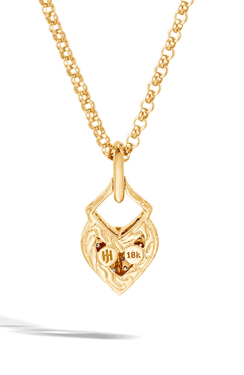 John Hardy Legends Naga Pavé Diamond Pendant Necklace, Alternate, color, 