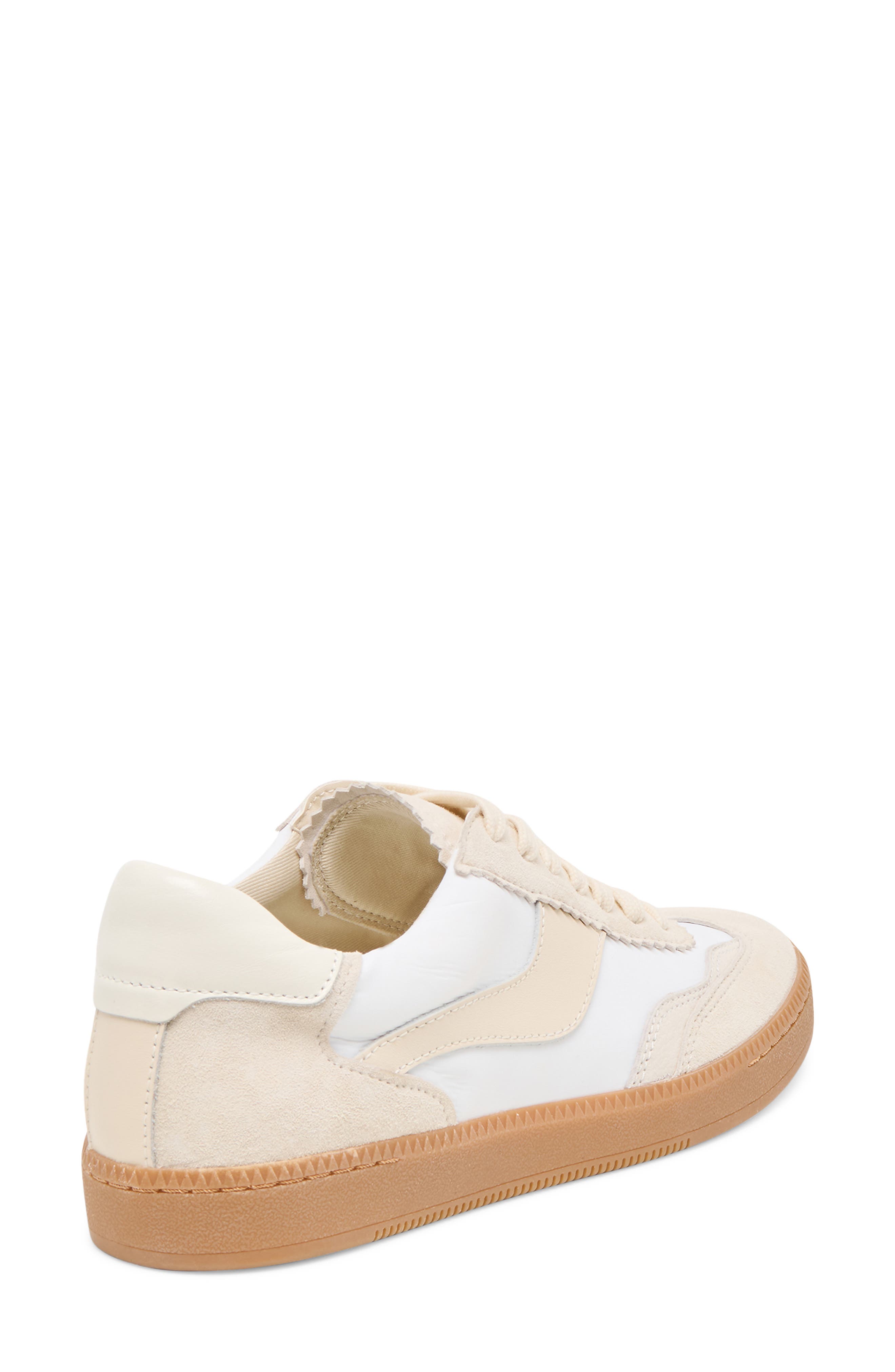 Notice Sneaker, Alternate, color, WHITE/DUNE NYLON
